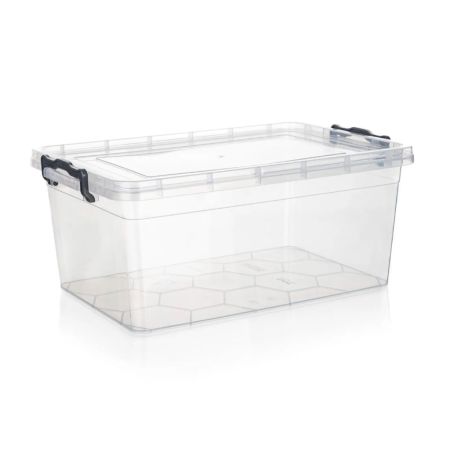 Box úložný s víkem 13l  16 x 38 x 28,5 cm KZ