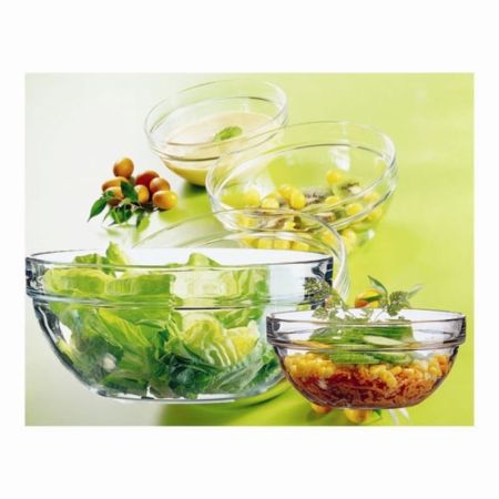 Miska skleněná průměr 14cm stohovatelná 200ml